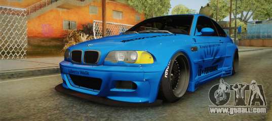 BMW M3 E46 Liberty Walk for GTA San Andreas