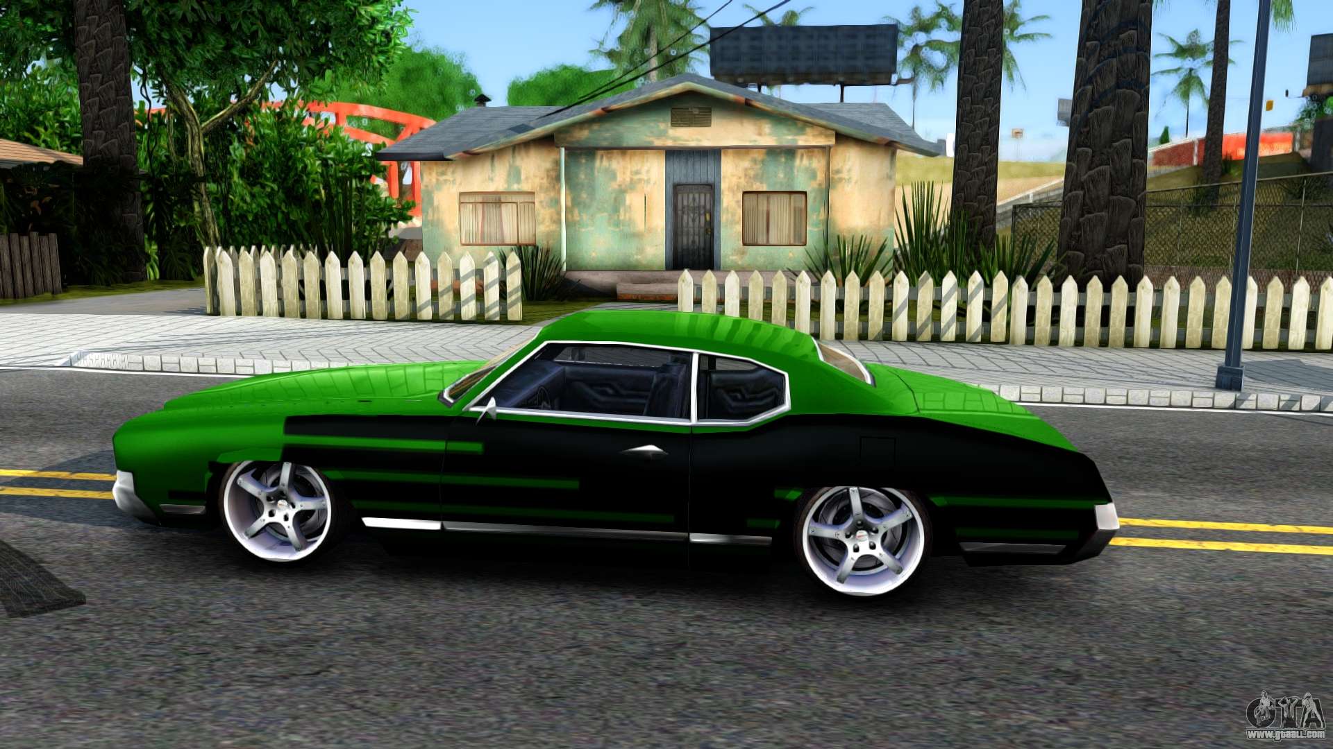 Sabre Drift Green Strips For GTA San Andreas Sabre Drift Green Strips For GTA San Andreas