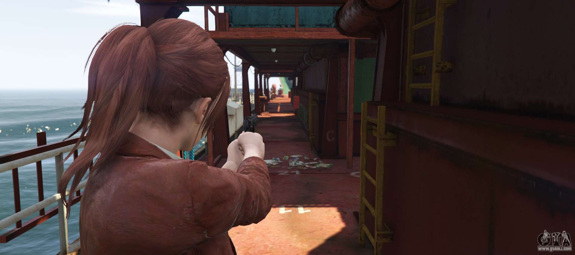 Claire Redfield from Resident Evil: Revelation 2 for GTA 5