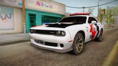 Dodge Challenger Hellcat 2012 PMSP for GTA San Andreas
