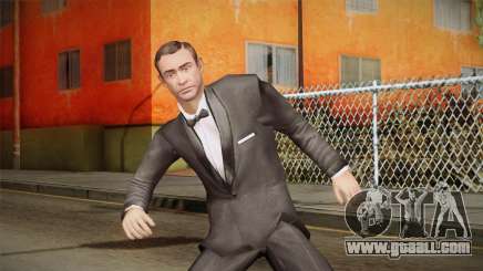 007 Sean Connery Cibbert Black Tuxedo for GTA San Andreas