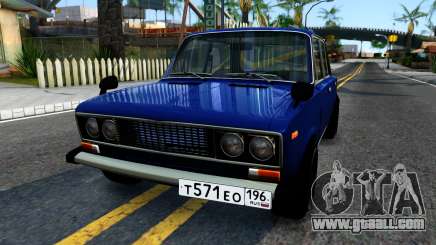 VAZ 2106 blue for GTA San Andreas