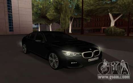 BMW 760i 2017 for GTA San Andreas