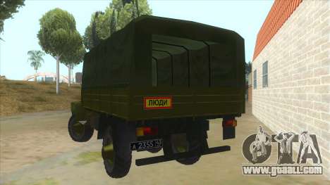 GAZ 33081 Sadko Military for GTA San Andreas