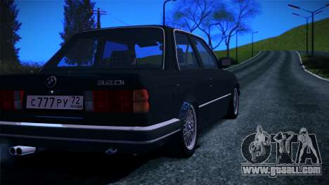 BMW E30 320i for GTA San Andreas