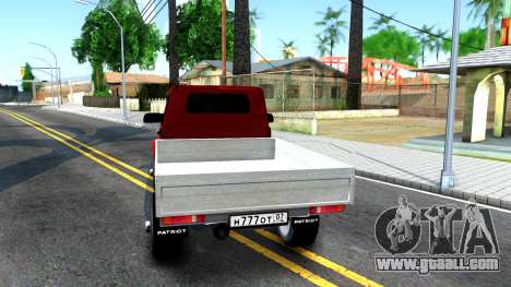 UAZ Patriot Pickup for GTA San Andreas