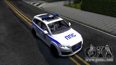 Audi Q7 Russian Police for GTA San Andreas