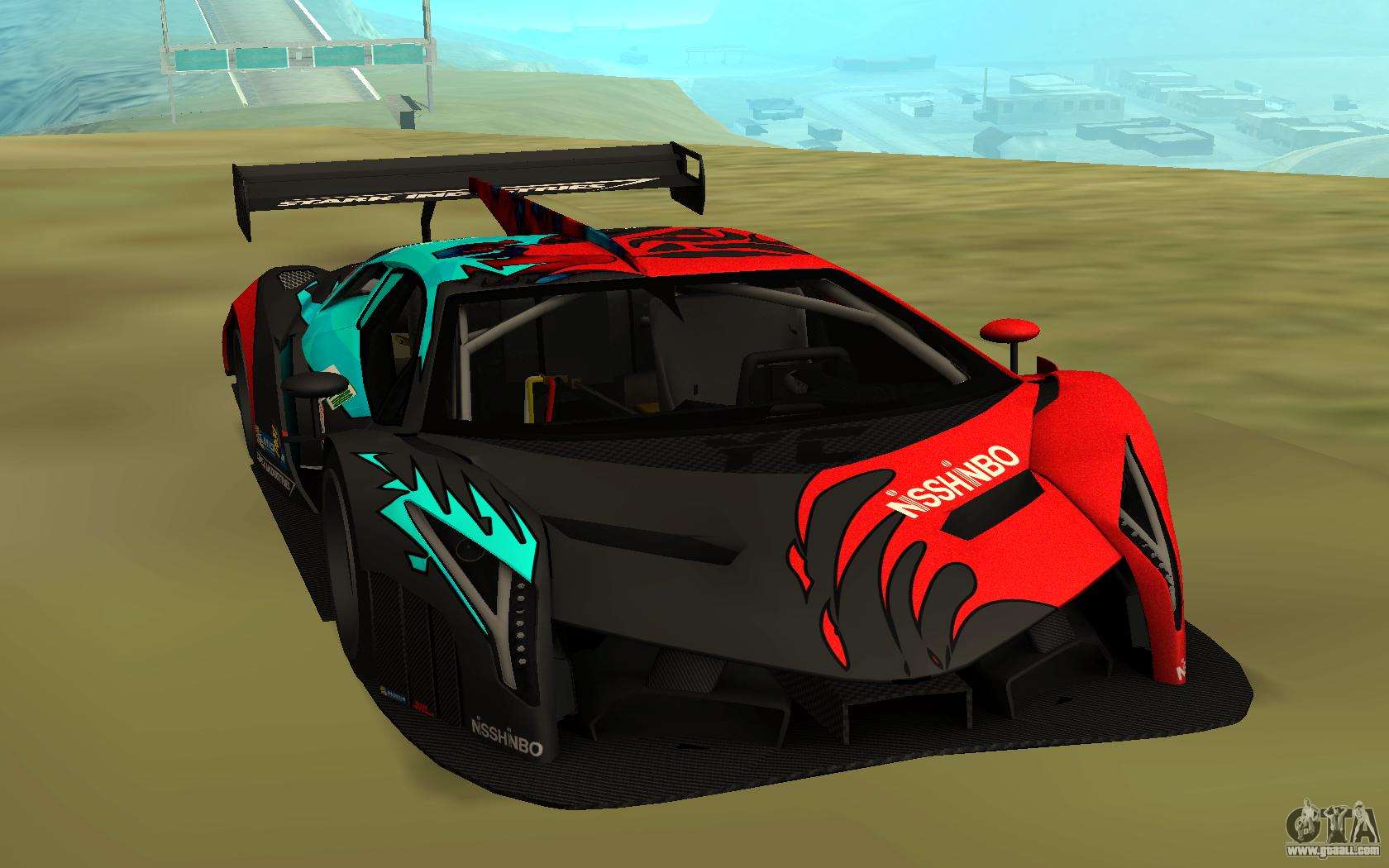 to good car paint how a San Lamborghini GTA Andreas Veneno for