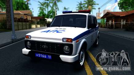 Lada 4x4 21310-59 Urban 2016 Russian Police for GTA San Andreas