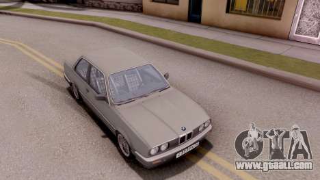 BMW E30 320i for GTA San Andreas