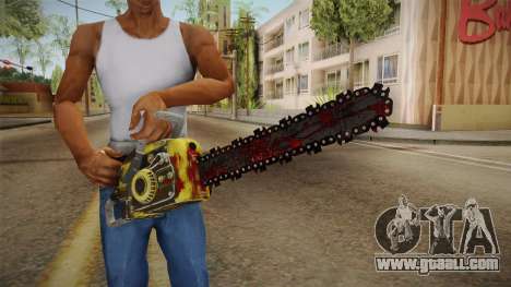 Leatherface Butcher Weapon 2 for GTA San Andreas