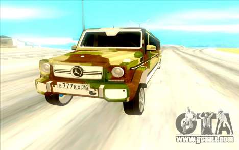 Mercedes Benz G65 for GTA San Andreas