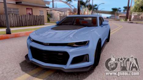 Chevrolet Camaro ZL1 2017 for GTA San Andreas