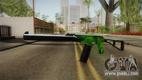 Green AK-47 for GTA San Andreas