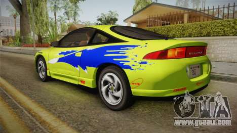 Mitsubishi Eclipse GSX 1995 Dirt IVF for GTA San Andreas