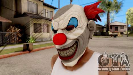Mask Evil Clown for GTA San Andreas