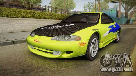 Mitsubishi Eclipse GSX 1995 Dirt IVF for GTA San Andreas