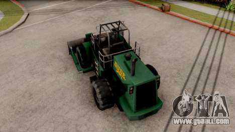 Paintable Dozer for GTA San Andreas