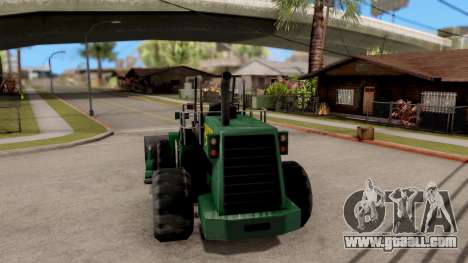 Paintable Dozer for GTA San Andreas