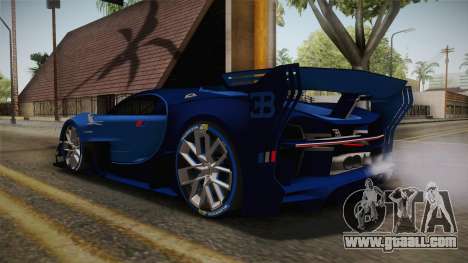 Bugatti Vision GT for GTA San Andreas