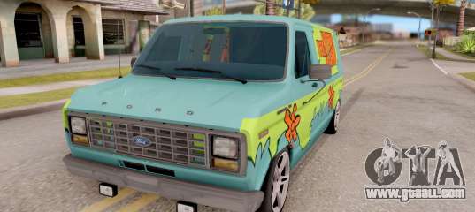 Ford Econoline 150 Scooby Doo Mystery Machine For Gta San Andreas