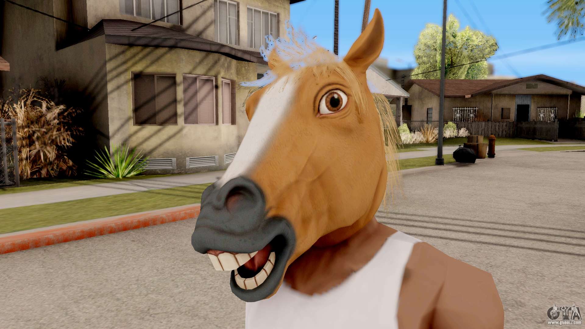Mask Horse for GTA San Andreas