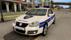 Volkswagen Golf V Croatian Police Car for GTA San Andreas