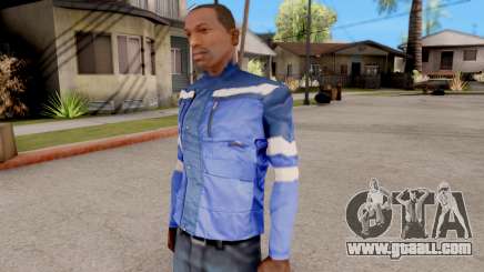 Blue jacket for GTA San Andreas
