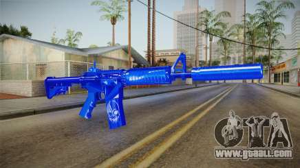 Dark Blue Weapon 2 for GTA San Andreas