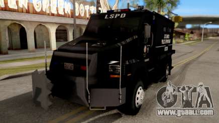 BearCat SWAT Truck for GTA San Andreas