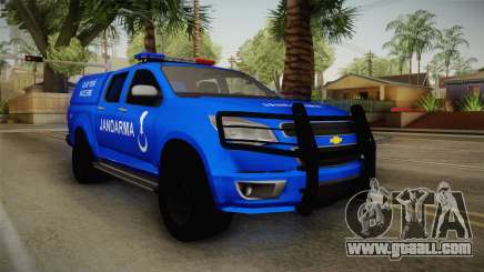 Chevrolet S10 Turkish Gendarmerie CSI Unit for GTA San Andreas