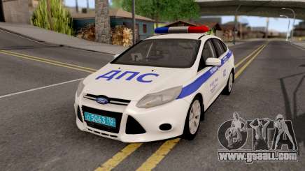 Ford Focus 3 Russisan Police for GTA San Andreas