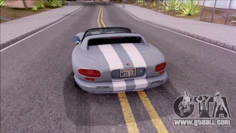 Dodge Viper RT/10 for GTA San Andreas