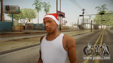 Red hat of Santa Claus for GTA San Andreas
