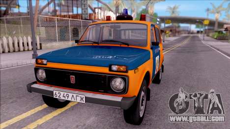 VAZ-2121 Niva Police of the USSR for GTA San Andreas