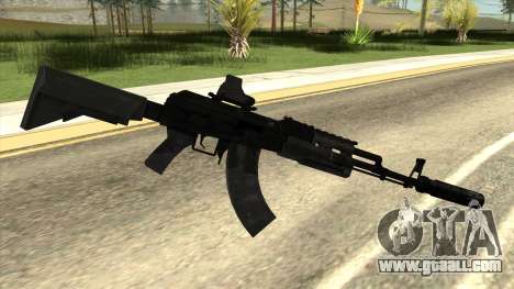 Black AK-47 for GTA San Andreas