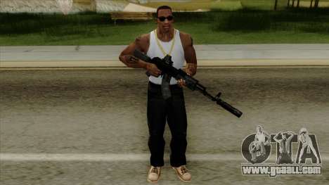 Black AK-47 for GTA San Andreas