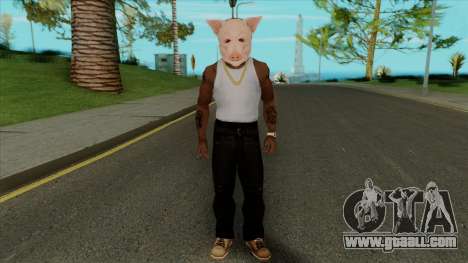 The Pig Mask for GTA San Andreas