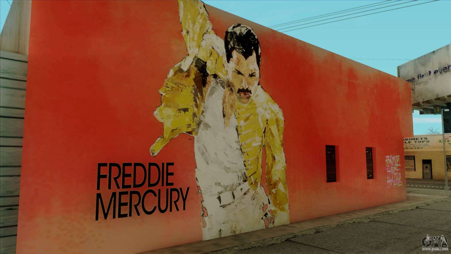 mobile zip file mod legends San Art Freddie Wall Andreas Mercury GTA for