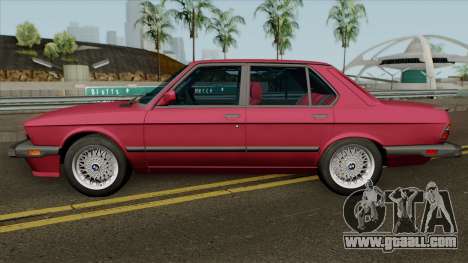 BMW M5 1985 for GTA San Andreas