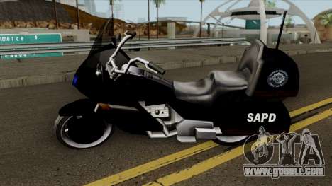 New Police Bike for GTA San Andreas