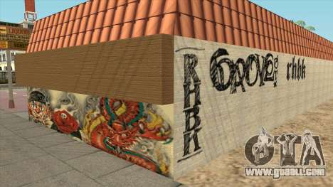 Graffiti in the District of Idlewood for GTA San Andreas