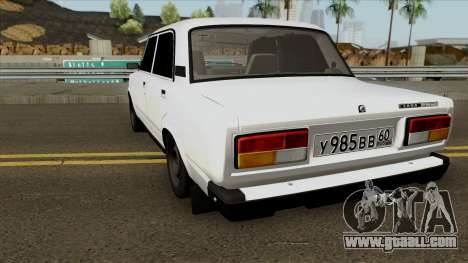 VAZ 2107 GVR for GTA San Andreas