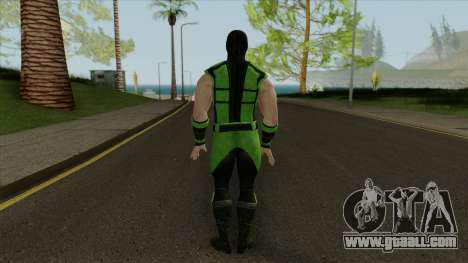 Mortal Kombat X Klassic Human Reptile for GTA San Andreas