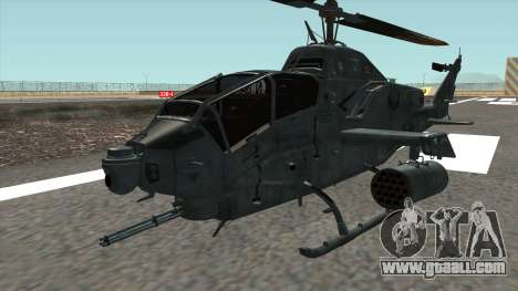 AH 1W Super Cobra Gunship for GTA San Andreas