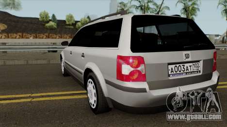 Volkswagen Passat B5+ Wagon for GTA San Andreas