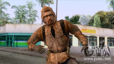 Freeman dressed as a Stalker for GTA San Andreas
