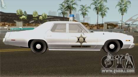 Dodge Monaco Hazzard County Sheriff for GTA San Andreas