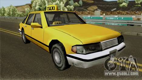 Echo Taxi Sa Style for GTA San Andreas