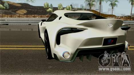 Toyota Supra FT-1 Concept 2014 for GTA San Andreas